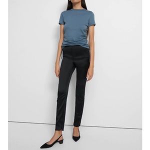 NWT Theory Stretch Satin Skinny Legging Size 0